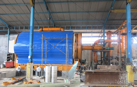 Beston Plastic Pyrolysis Plant for Sale with Excellent Design