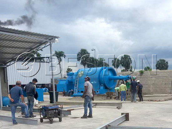 Plastic to Oil Plant in Dominica