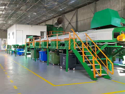 waste sorting equipment