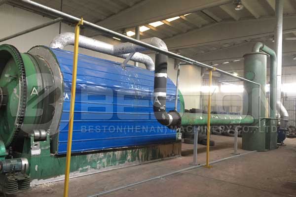Tyre Pyrolysis Plant Cost
