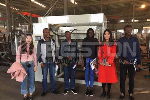 Customers from Mali Visit Beston Factory