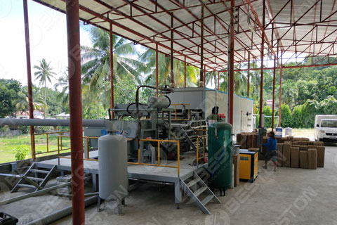 Egg Tray Making Machine Installed in the Philippines
